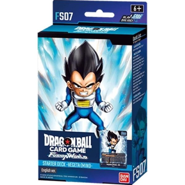 DB - Starter Deck FS07 - Vegeta (Mini) - Inglés - Cartas Dragon Ball Originales Tcg Jcc